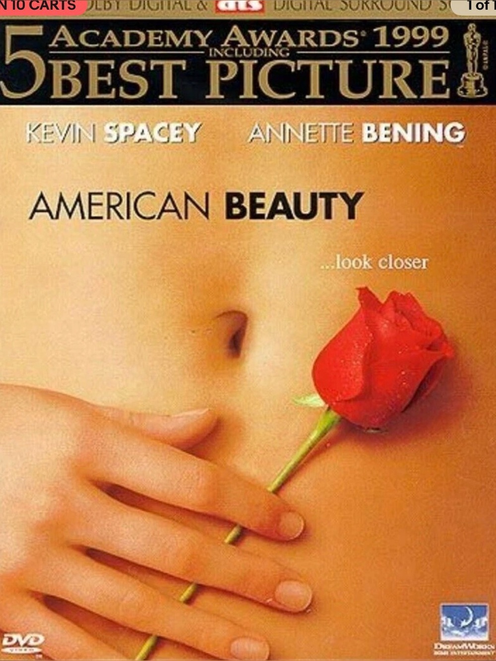 American Beauty (DVD, 1999, Widescreen) NEW